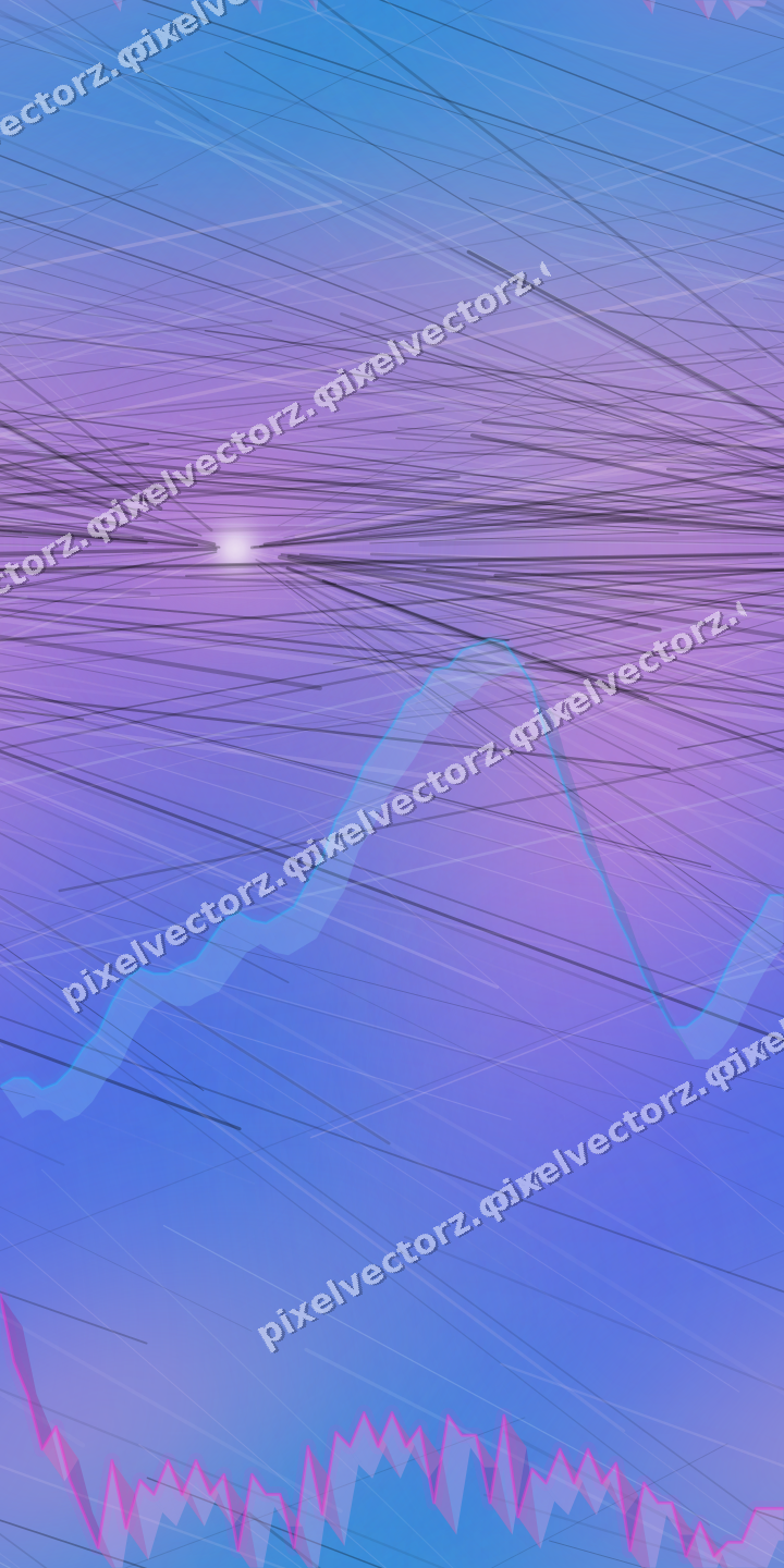 Nahtloser Neon Diagramm Hintergrund in Magenta und Violett