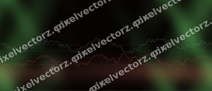 Nahtloser Neon Diagramm Hintergrund in Rot und Orange