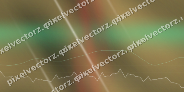 Nahtloser Neon Diagramm Hintergrund in Grün und Rot