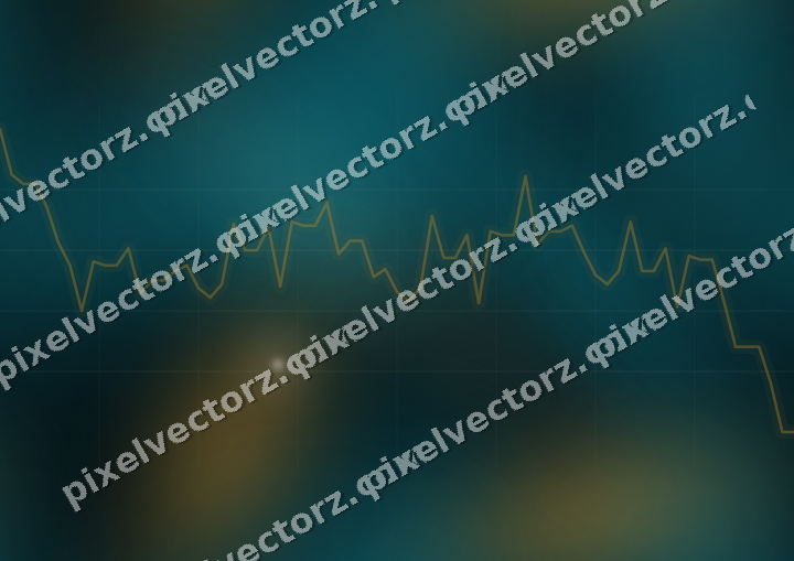 Nahtloser Neon Diagramm Hintergrund in Bernstein und Petrol