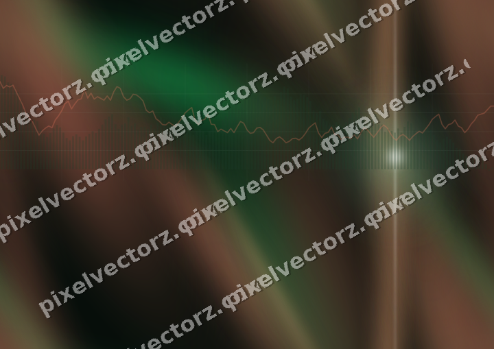 Nahtloser Neon Diagramm Hintergrund in Grün und Rot