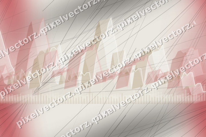 Nahtloser Pastell Diagramm Hintergrund in Rot und Blassbernstein