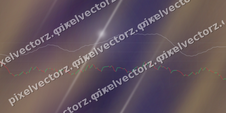 Nahtloser Neon Diagramm Hintergrund in Blau und Violett