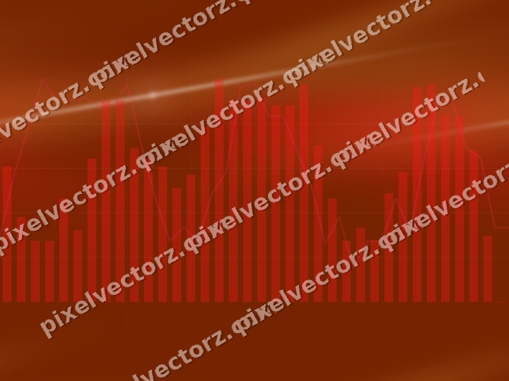Nahtloser Neon Diagramm Hintergrund in Rot und Orange