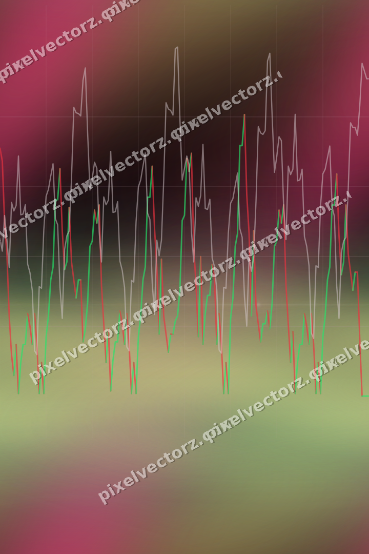 Nahtloser Neon Diagramm Hintergrund in Rosa und Grün
