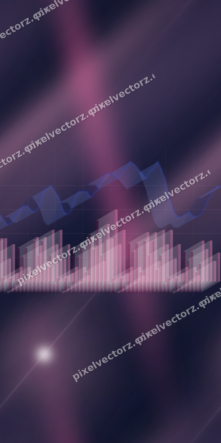 Nahtloser Neon Diagramm Hintergrund in Rosa und Blau