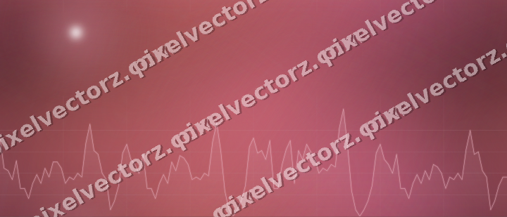 Nahtloser Neon Diagramm Hintergrund in Rosa und Rot