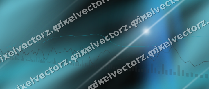 Nahtloser Neon Diagramm Hintergrund in Blau und Petrol