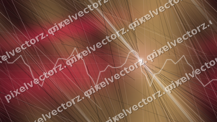 Nahtloser Neon Diagramm Hintergrund in Rosa und Rot