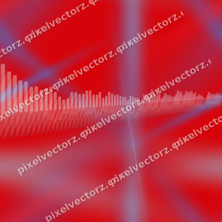 Nahtloser Neon Diagramm Hintergrund in Blau und Rot