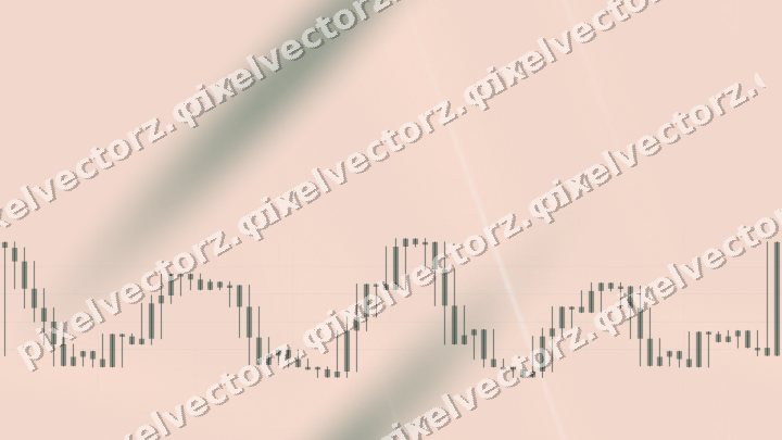 Nahtloser Pastell Diagramm Hintergrund in Dunkelgrün und Orange