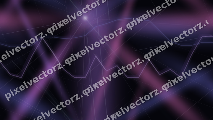 Nahtloser Neon Diagramm Hintergrund in Violett und Blau