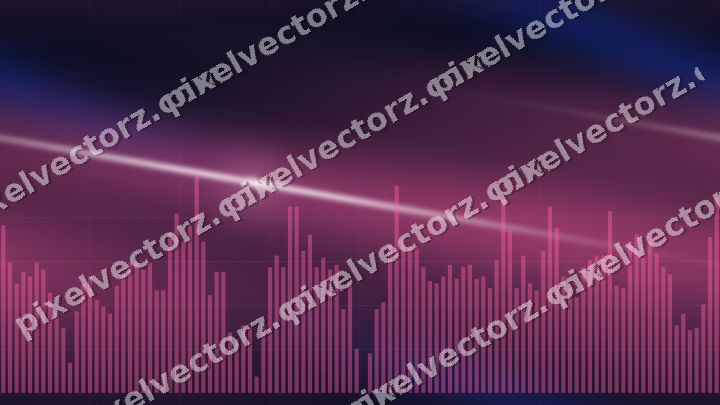 Nahtloser Neon Diagramm Hintergrund in Rosa und Blau