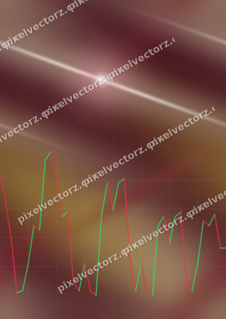 Nahtloser Neon Diagramm Hintergrund in Dunkelrosa und Rot