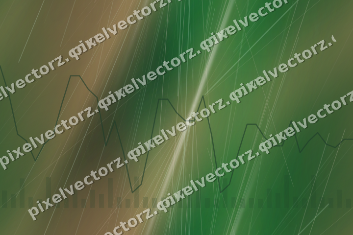 Nahtloser Neon Diagramm Hintergrund in Grün und Rot