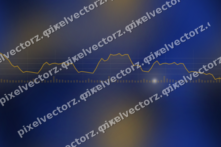 Nahtloser Neon Diagramm Hintergrund in Bernstein und Blau