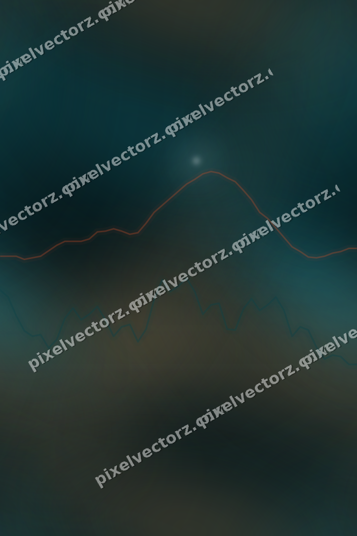 Nahtloser Neon Diagramm Hintergrund in Petrol und Orange