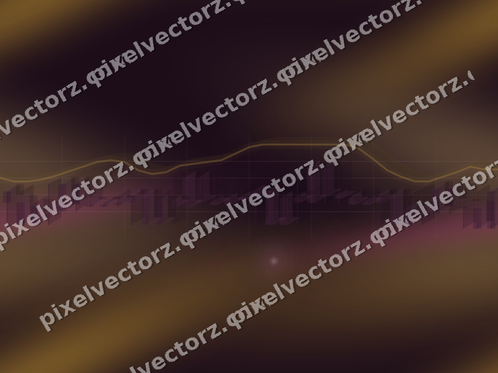 Nahtloser Neon Diagramm Hintergrund in Magenta und Bernstein