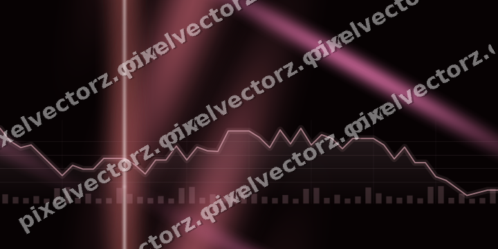 Nahtloser Neon Diagramm Hintergrund in Rosa und Rot