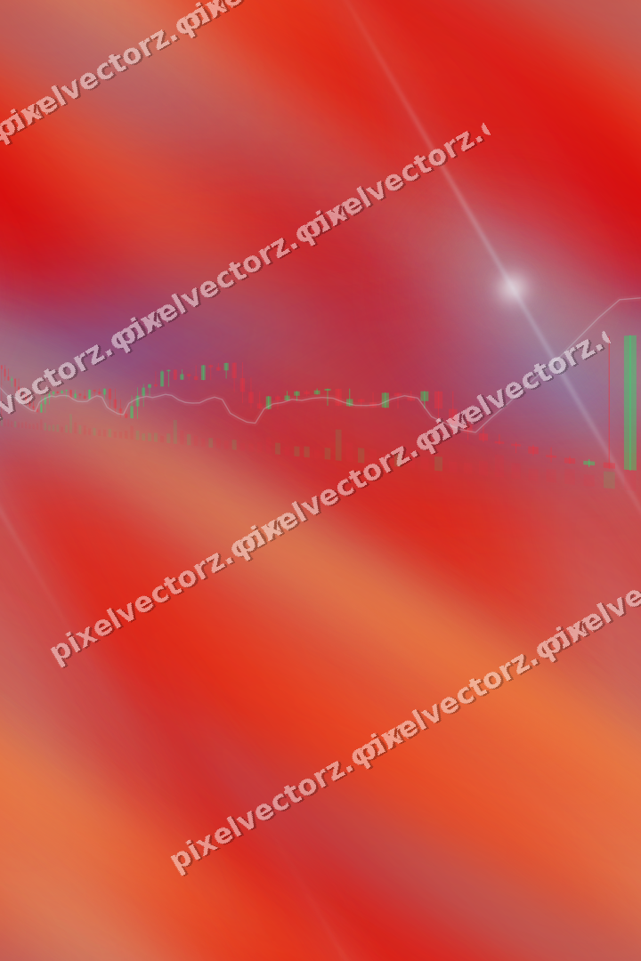 Nahtloser Neon Diagramm Hintergrund in Blau und Rot