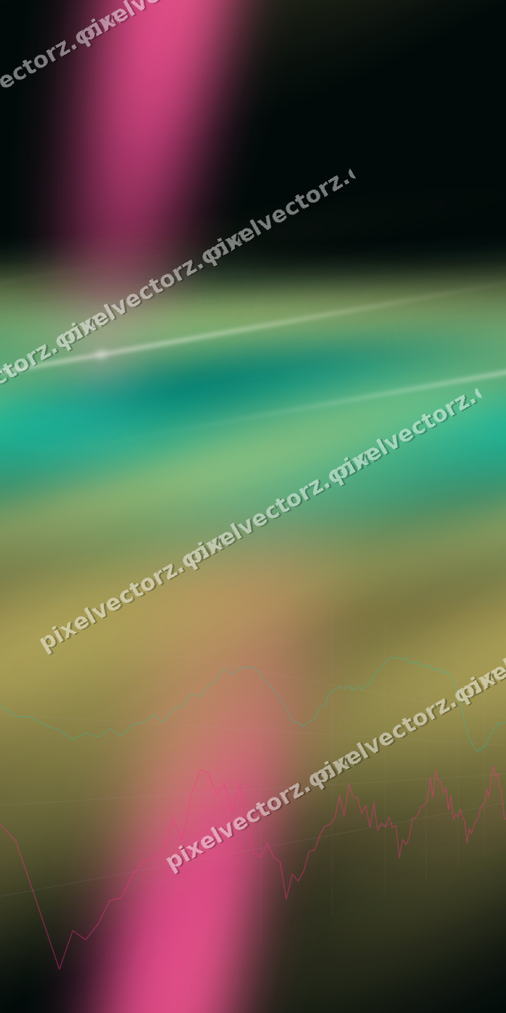 Nahtloser Neon Diagramm Hintergrund in Rosa und Orange