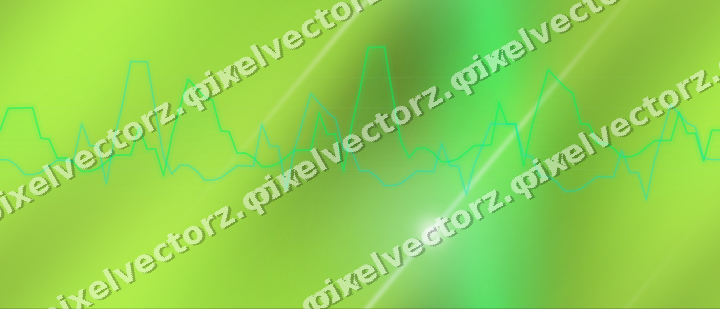 Nahtloser Neon Diagramm Hintergrund in Grün und Limette