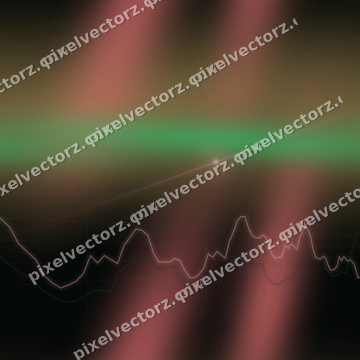Nahtloser Neon Diagramm Hintergrund in Rot und Grün