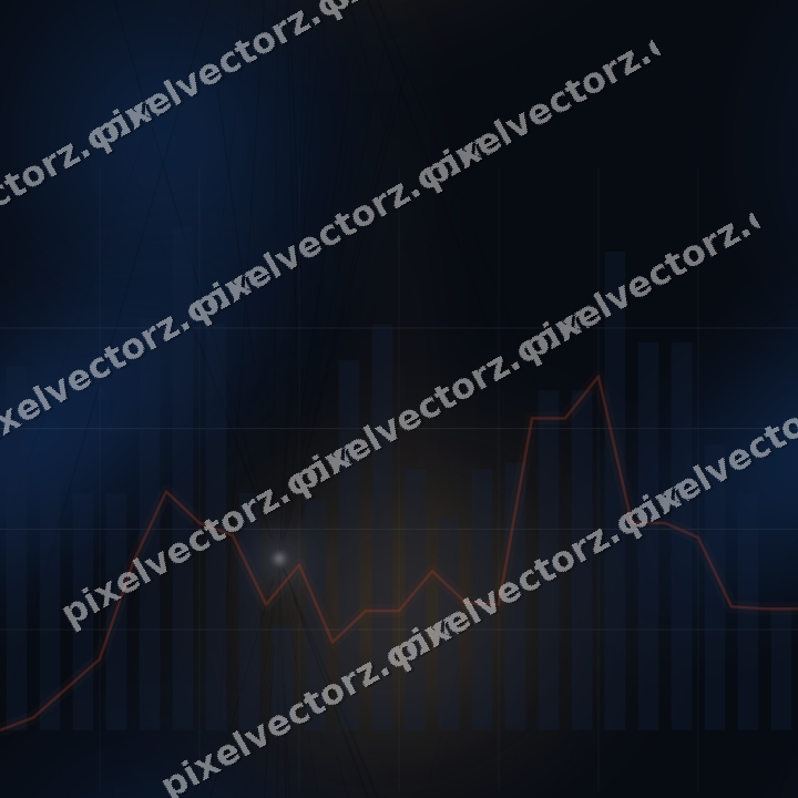 Nahtloser Neon Diagramm Hintergrund in Blau und Rot