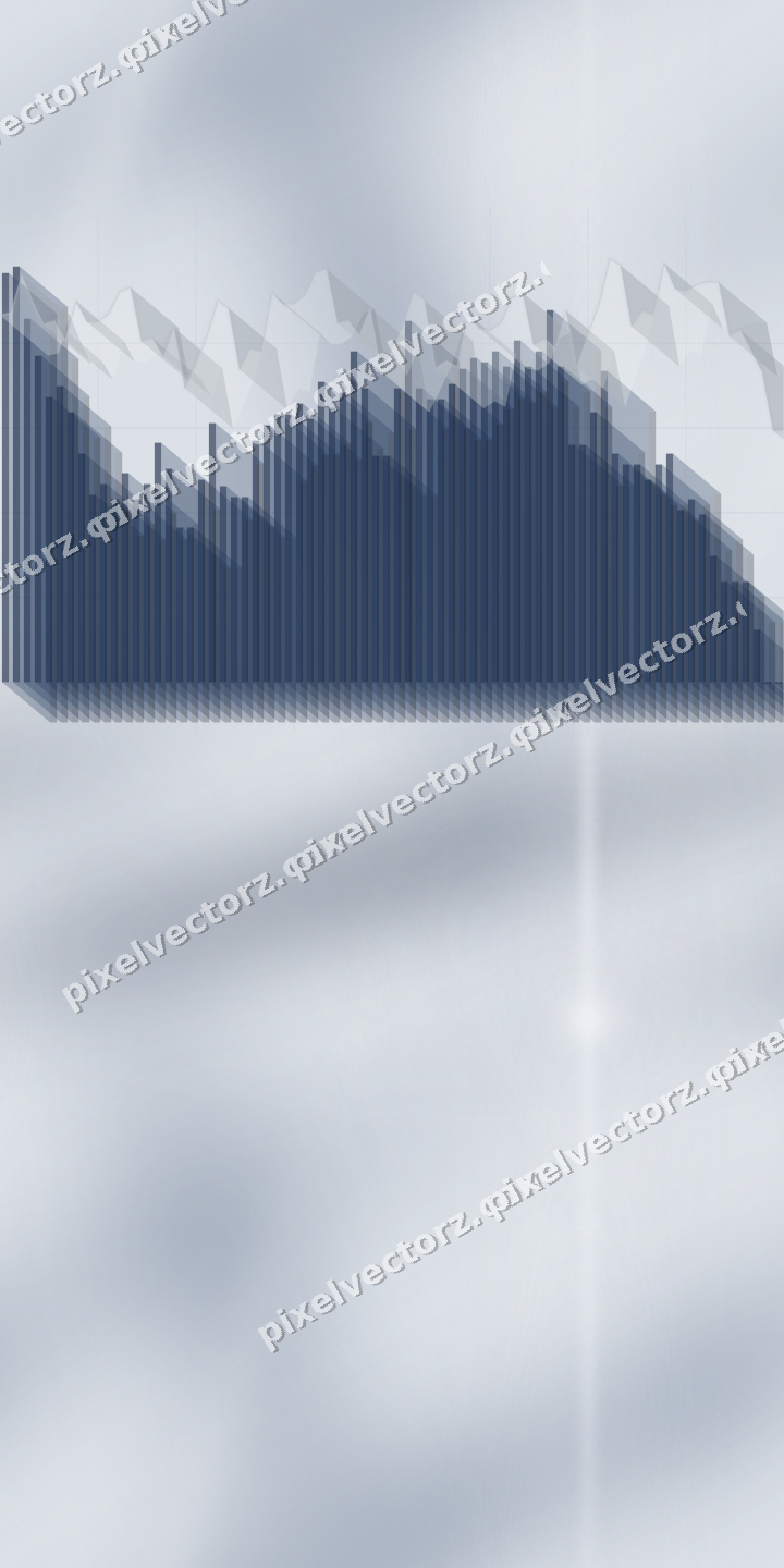 Nahtloser Pastell Diagramm Hintergrund in Dunkelblau und Weiß