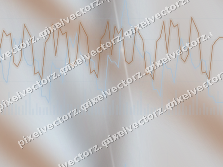 Nahtloser Pastell Diagramm Hintergrund in Blau und Orange