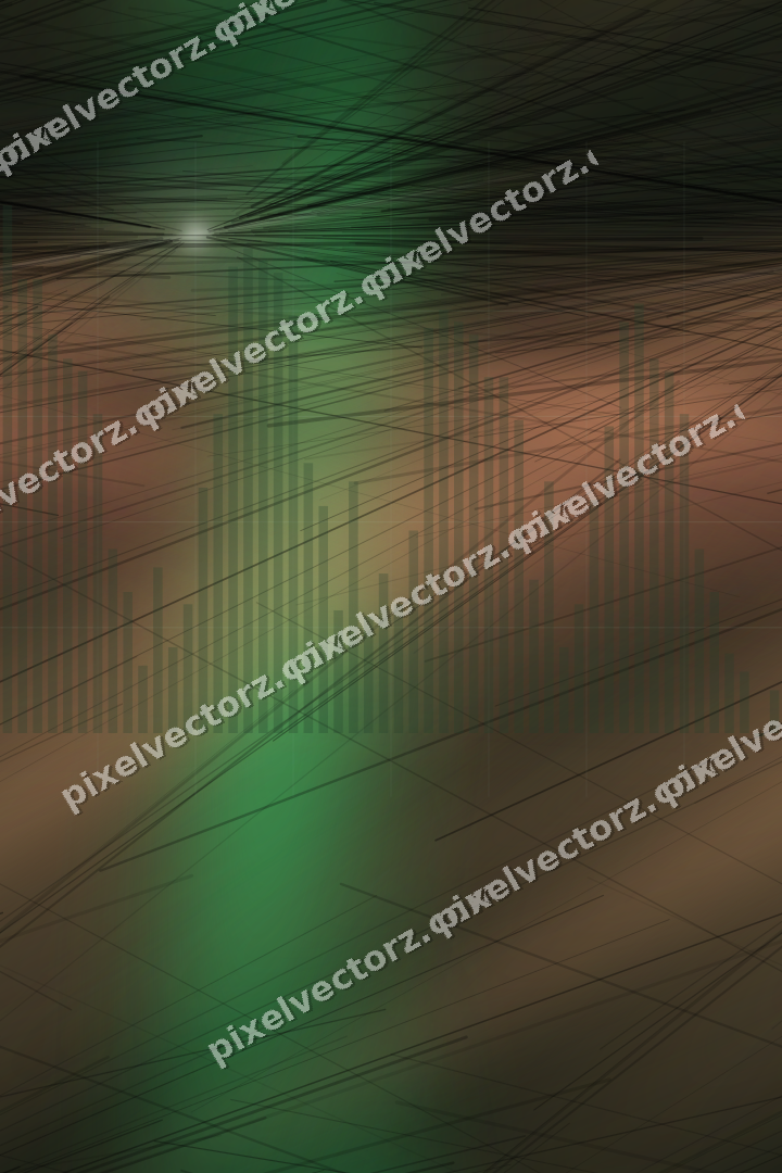 Nahtloser Neon Diagramm Hintergrund in Grün und Rot