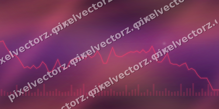 Nahtloser Neon Diagramm Hintergrund in Rosa und Bernstein