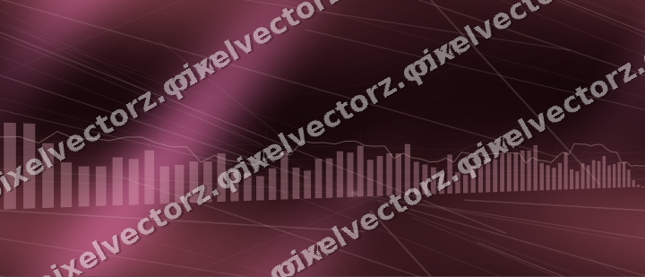 Nahtloser Neon Diagramm Hintergrund in Rosa und Rot