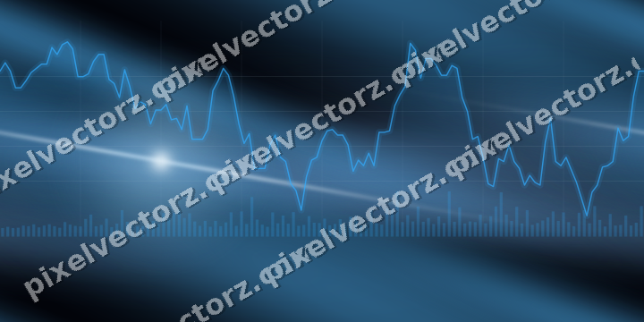 Nahtloser Neon Diagramm Hintergrund in Türkis und Blau