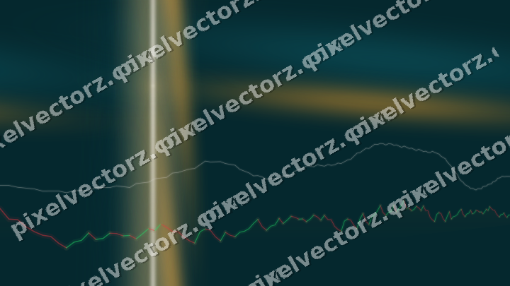Nahtloser Neon Diagramm Hintergrund in Bernstein und Dunkelpetrol