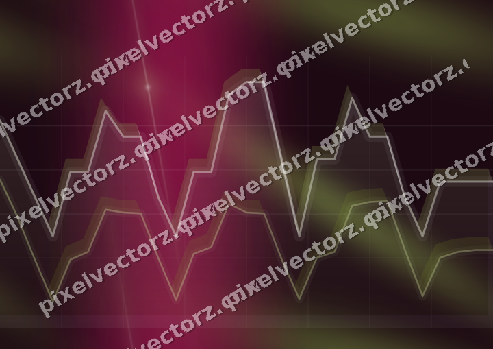Nahtloser Neon Diagramm Hintergrund in Limette und Rosa