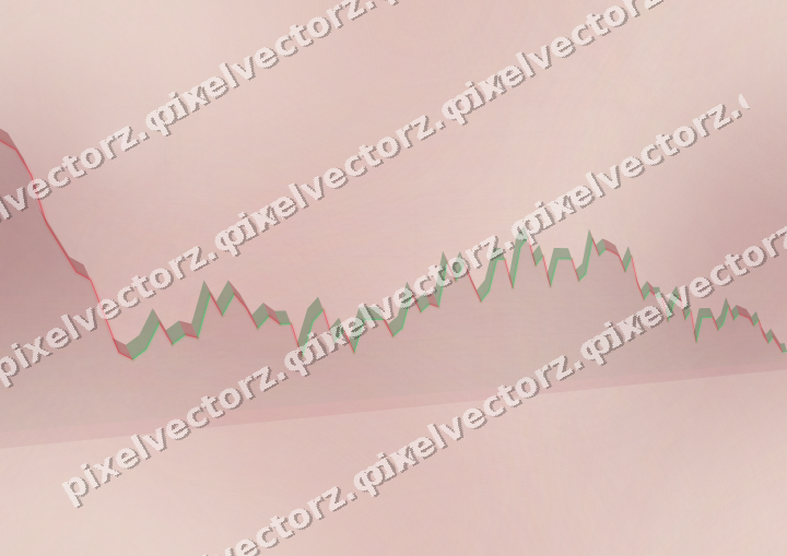 Nahtloser Pastell Diagramm Hintergrund in Dunkelrosa und Rot