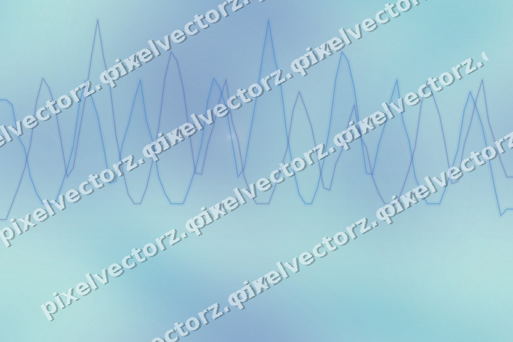 Nahtloser Pastell Diagramm Hintergrund in Blau und Türkis