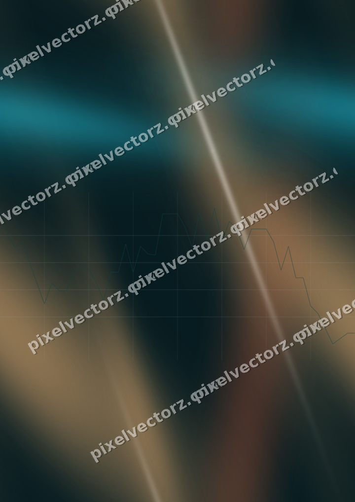 Nahtloser Neon Diagramm Hintergrund in Petrol und Orange