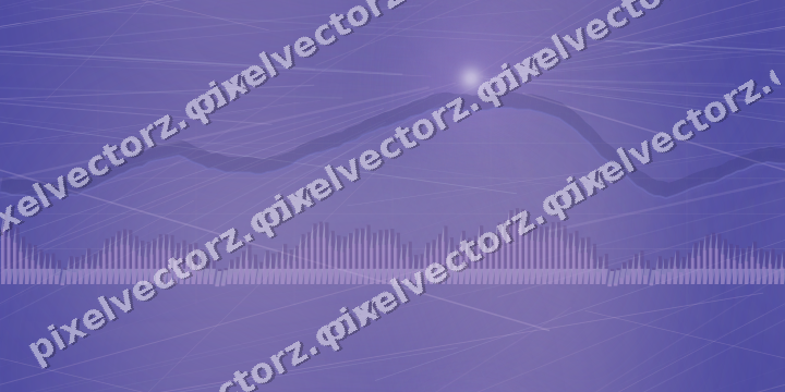 Nahtloser Neon Diagramm Hintergrund in Violett und Blau