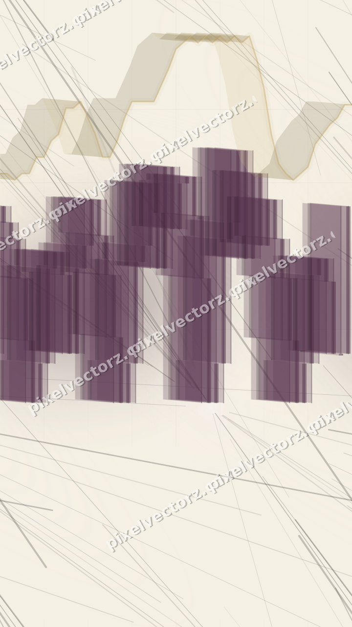 Nahtloser Pastell Diagramm Hintergrund in Dunkelmagenta und Bernstein
