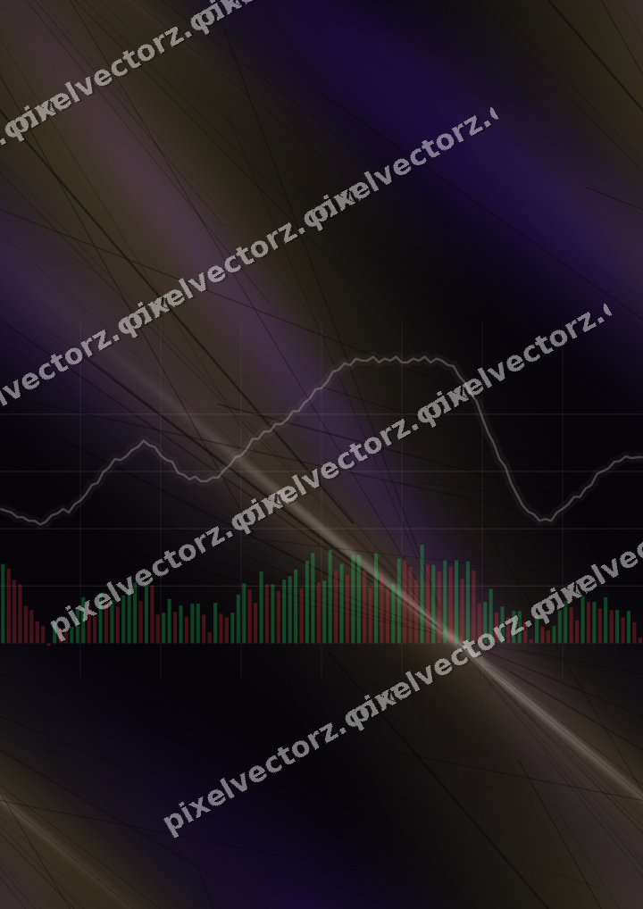 Nahtloser Neon Diagramm Hintergrund in Bernstein und Violett