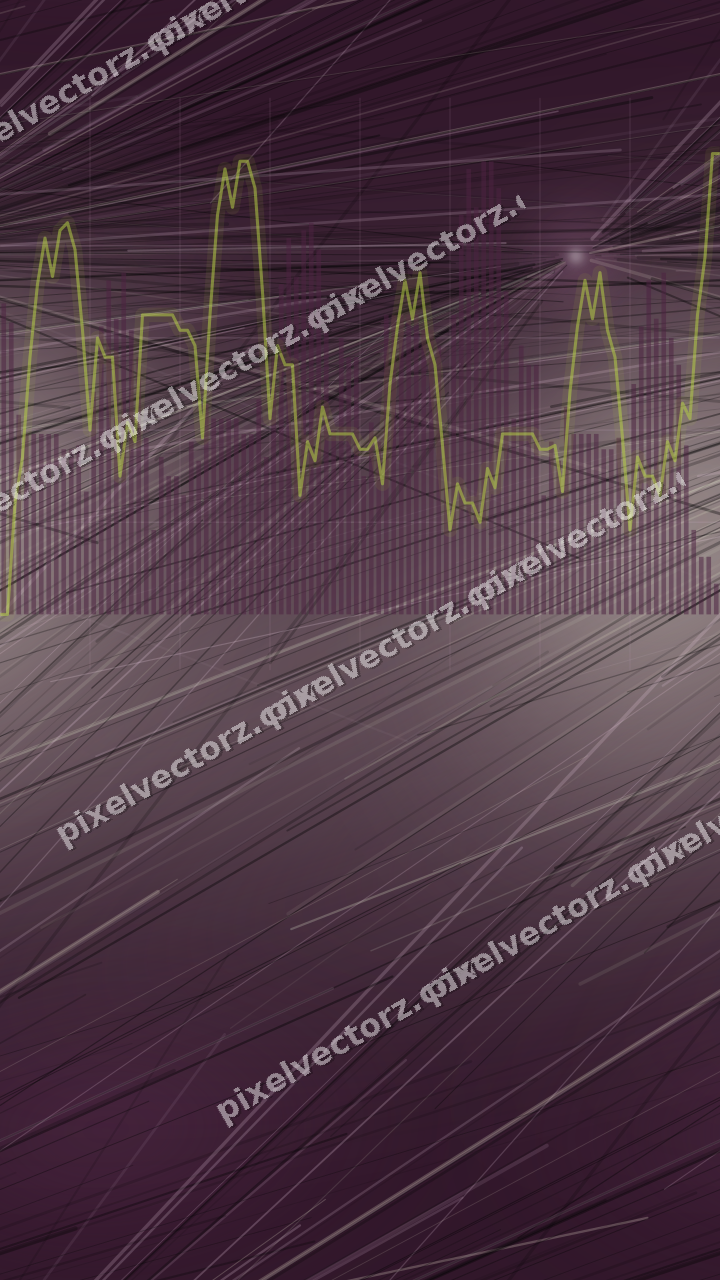 Nahtloser Neon Diagramm Hintergrund in Dunkelmagenta und Limette