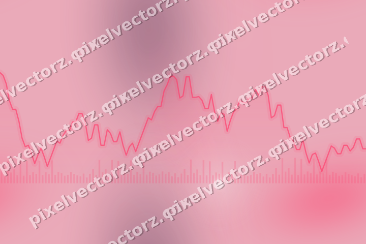 Nahtloser Pastell Diagramm Hintergrund in Rosa und Bernstein