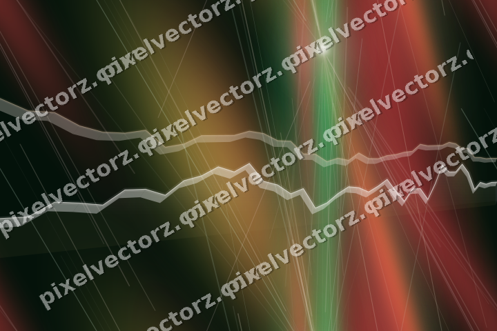 Nahtloser Neon Diagramm Hintergrund in Rot und Orange