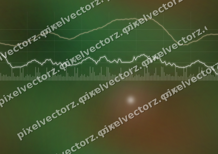 Nahtloser Neon Diagramm Hintergrund in Rot und Orange