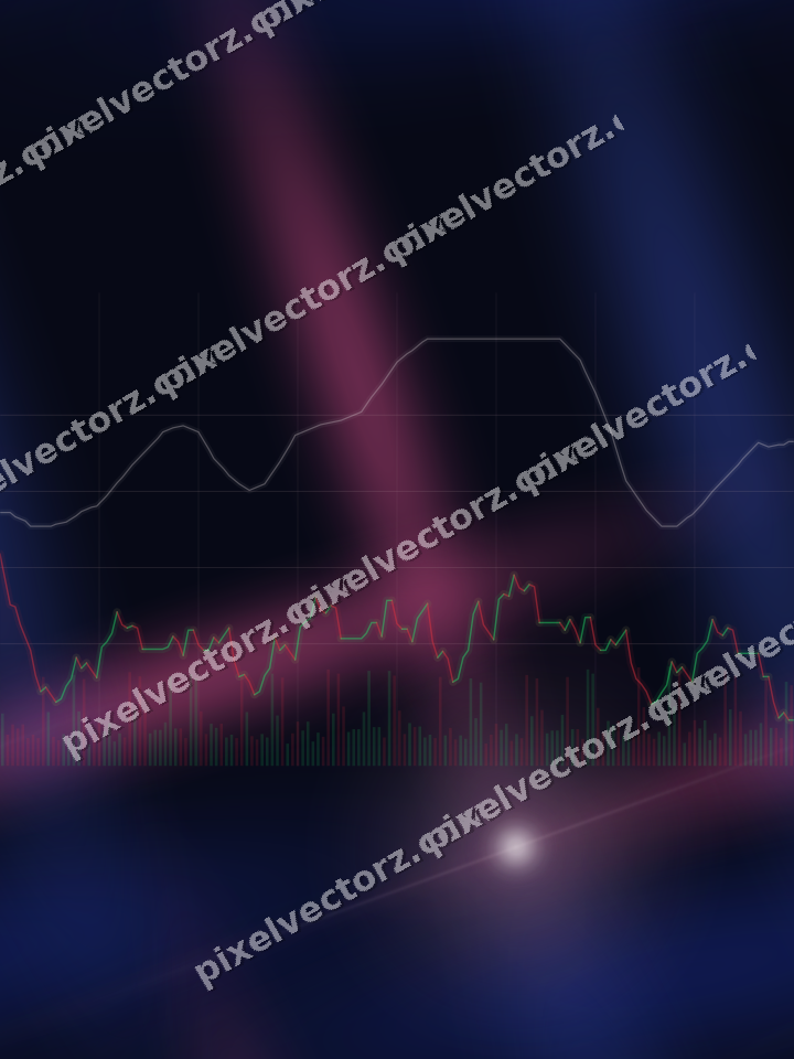 Nahtloser Neon Diagramm Hintergrund in Rosa und Blau