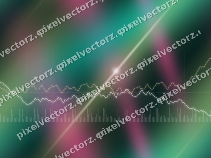Nahtloser Neon Diagramm Hintergrund in Rosa und Orange