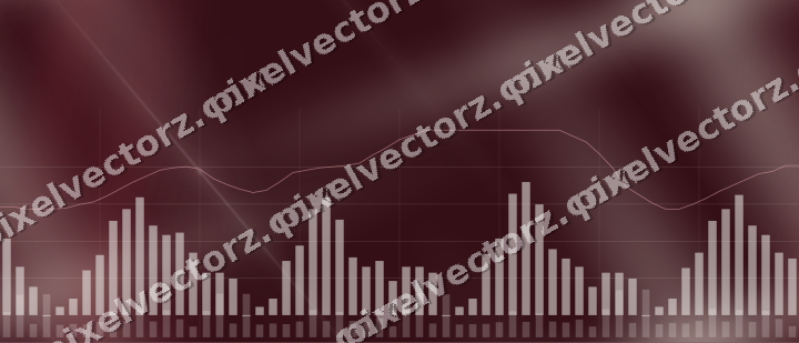 Nahtloser Neon Diagramm Hintergrund in Dunkelrosa und Rot