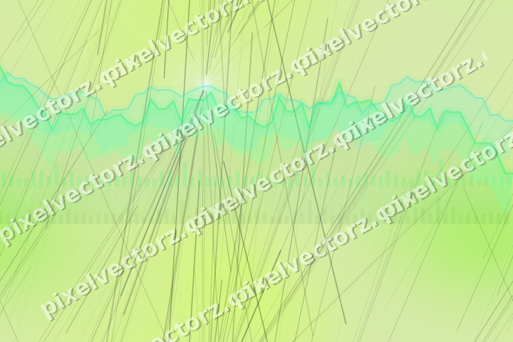 Nahtloser Pastell Diagramm Hintergrund in Grün und Limette